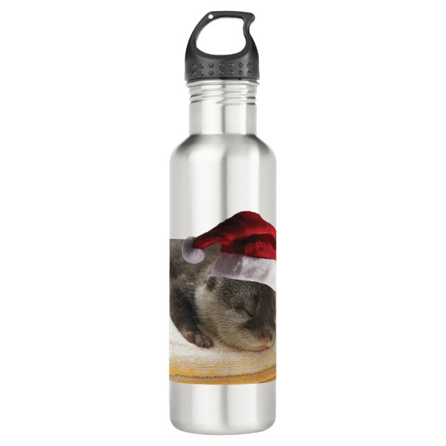 Schlaflosigkeit Edelstahlflasche (Vorderseite)