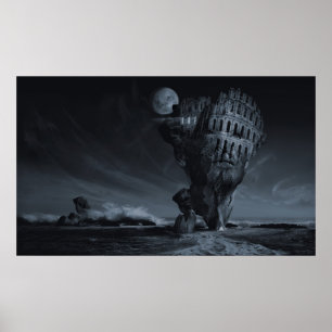 Schlaflosigkeit oder nächtliches Erwachen Poster