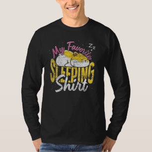 Schlaflosigkeit Tier mein Lieblingsschlafhammer T-Shirt