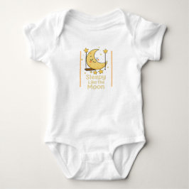 Schlaflosigkeit wie der Mond: Niedliches Baby Baby Strampler