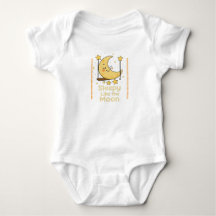 Schlaflosigkeit wie der Mond: Niedliches Baby