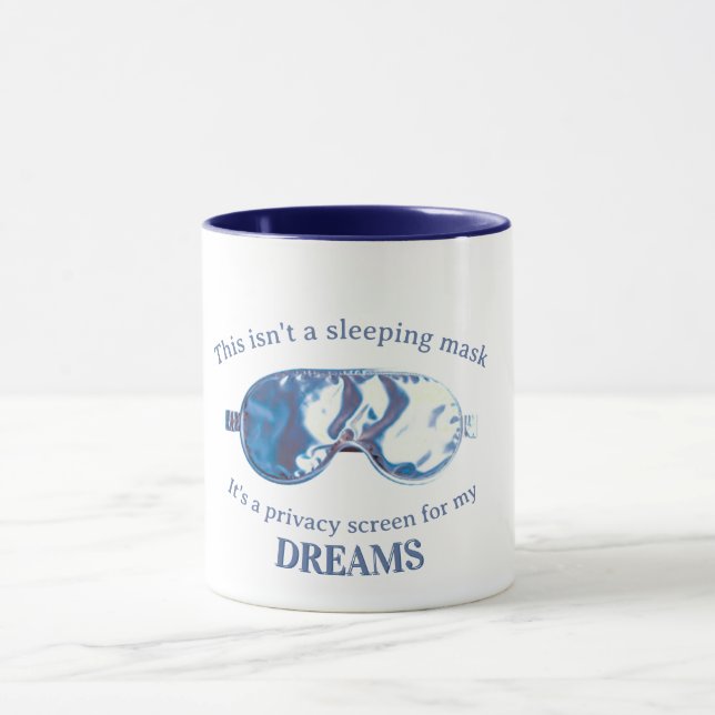Schlafmasken-Tasse Tasse (Zentrum)