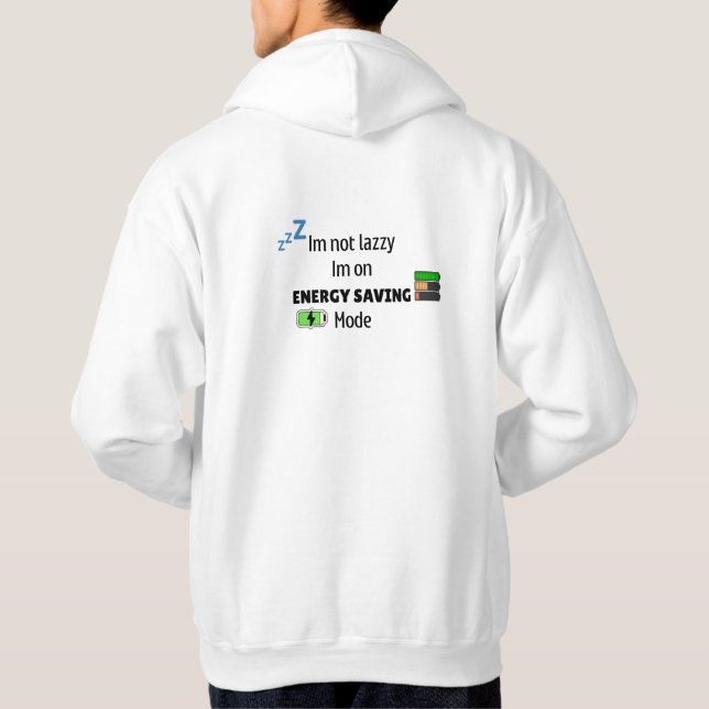 SCHLAFMODUS HOODIE (Rückseite)