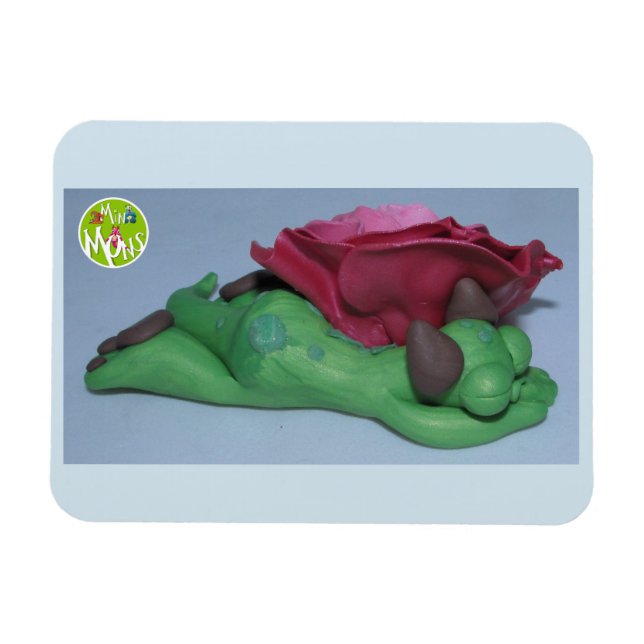 Schlafmon unter dem Magnet der Rose (Horizontal)