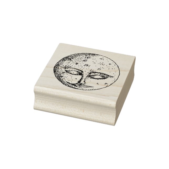 Schlafmond Gummistempel (Stempel)