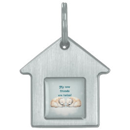 Schlafpolar Bären Twins Baby Dusche Tiermarke