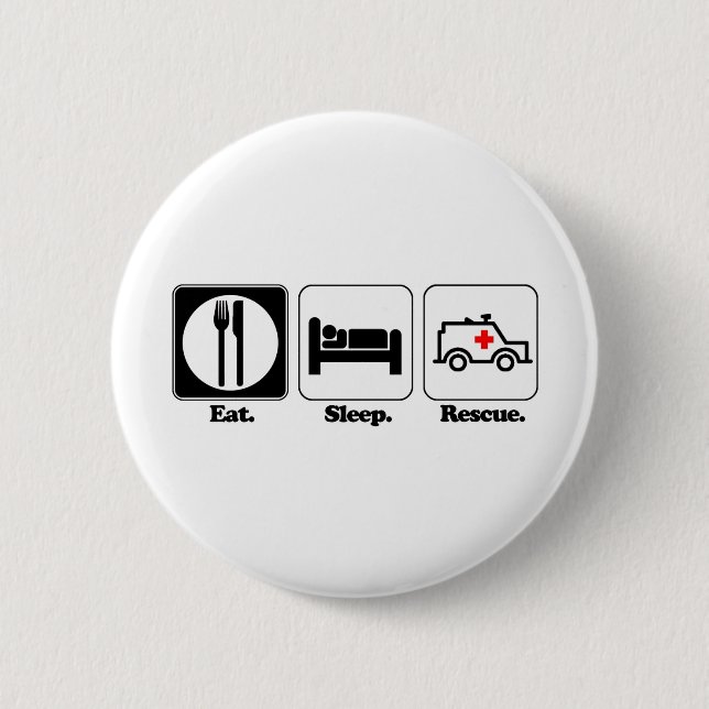 Schlafrettung Button (Vorderseite)