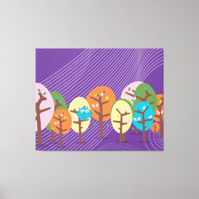 Schläfrig Leinwanddruck (Vorderseite)