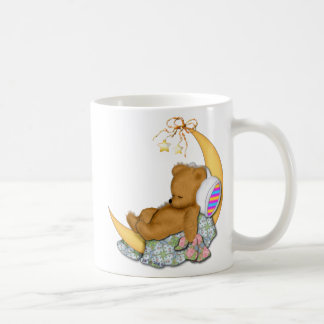 Schläfriger Mond-Bär Kaffeetasse