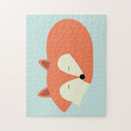 Schläfriger roter Fox