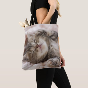 Schläfriges Kätzchen Tasche