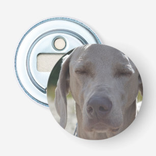 Schläfriges Weimaraner Flaschenöffner