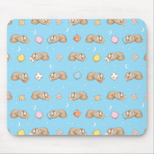 Schläfriges Zeit-Trägheits-Muster Mousepad