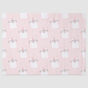 Schläfrigkatzenpapier Seidenpapier