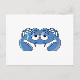 Schläfrigkrabbe Postkarte