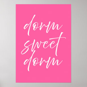 Schlafsaal Sweet Schlafsaal Pink Poster   Vornehme