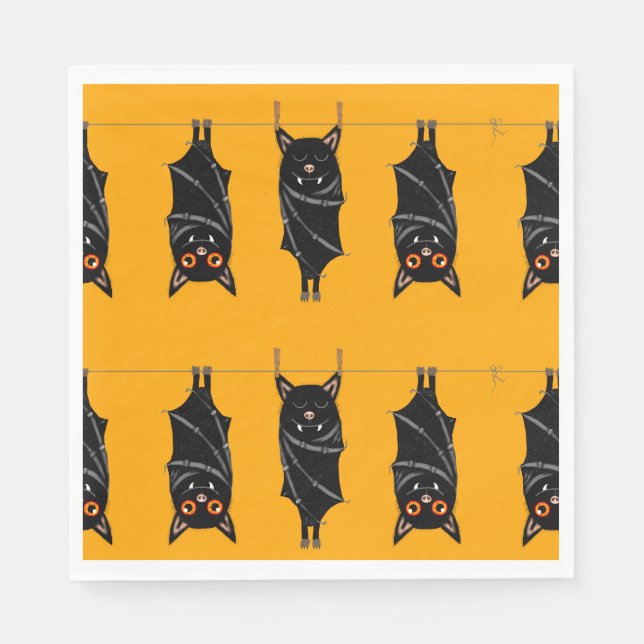 Schlafschläger Serviette (Vorderseite)