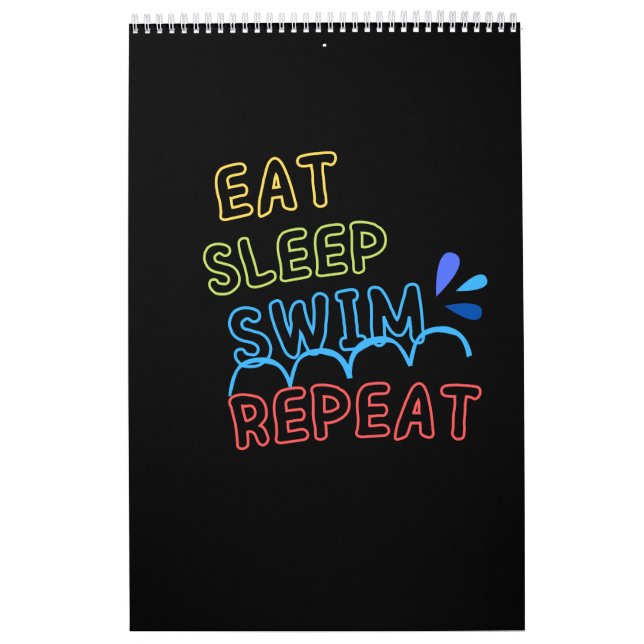 Schlafschwimmen essen wiederholen kalender (Titelbild)