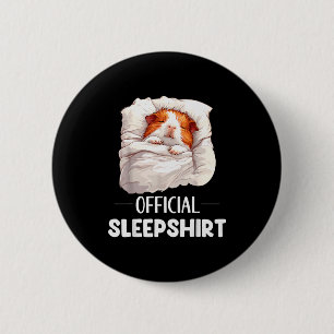 Schlafshirt Schlaf Meerschweinchen Tierliebhaber S Button