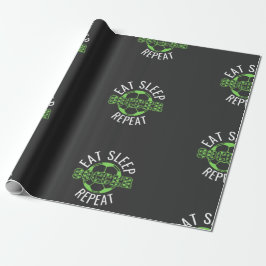 Schlafsoccer wiederholen geschenkpapier