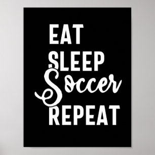 Schlafsoccer wiederholen poster