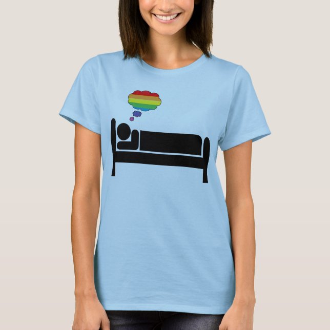 Schlafstift. T-Shirt (Vorderseite)