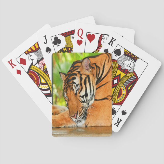 Schlaftiger Spielkarten (Rückseite)