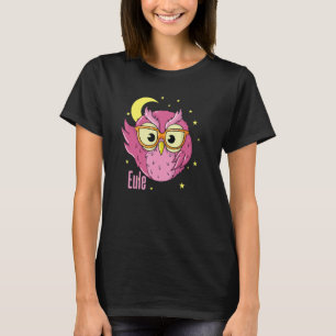 Schlaftyp Brille Nocturnal Owl Morning Grouc T-Shirt