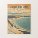 Schlafzimmer Bärenduschen Nationalparkprojekt des<br><div class="desc">Schlafende Bären Dunes Vektorgrafik Design. Der Park ist bekannt für die riesigen,  skalierbaren Dünen der Dünenklimbe. Zu den Stränden zählen die Platte Point,  wo der Fluss in den See mündet.</div>