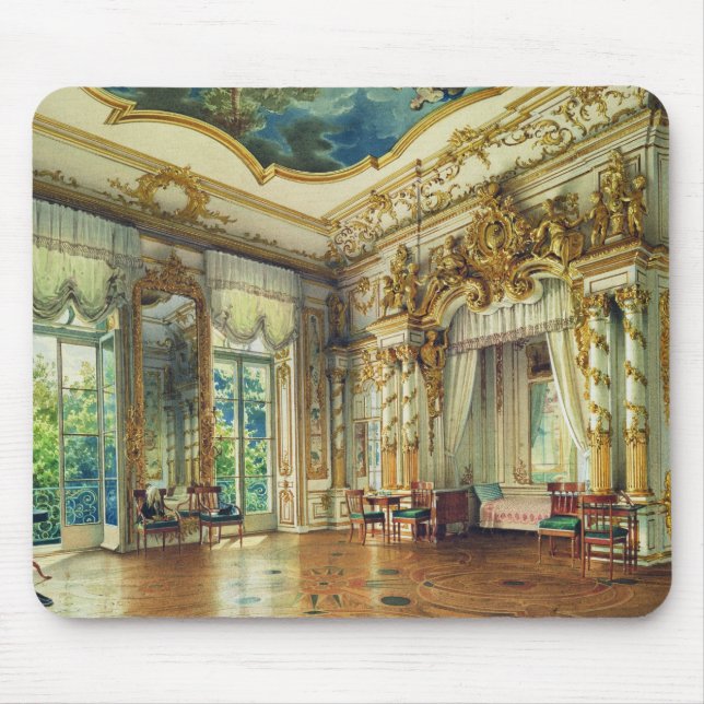 Schlafzimmer des Zars Alexander I Mousepad (Vorne)