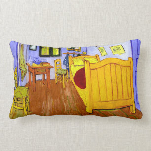 Schlafzimmer in Arles (F482) Van Gogh Fine Art Lendenkissen
