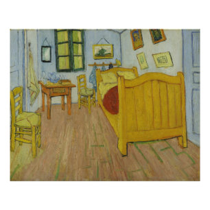 Schlafzimmer in Arles, Ölmalerei, Vincent Van Gogh Fotodruck