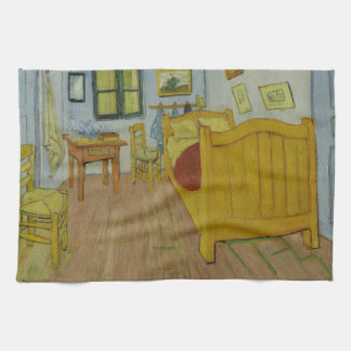 Schlafzimmer in Arles, Ölmalerei, Vincent Van Gogh Geschirrtuch