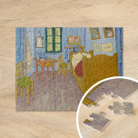 Schlafzimmer in Arles | Vincent van Gogh<br><div class="desc">Schlafzimmer in Arles (1889) von Vincent van Gogh ist eine faszinierende Darstellung des einfachen Schlafzimmers des Künstlers in seinem Haus in Arles, Frankreich. Das Gemälde zeichnet sich durch fette, ausdrucksstarke Farben und verzerrte Perspektiven aus, die die emotionale Intimität des Raumes unterstreichen. Die Möbel und die Dekoration - wie z.B. das...</div>