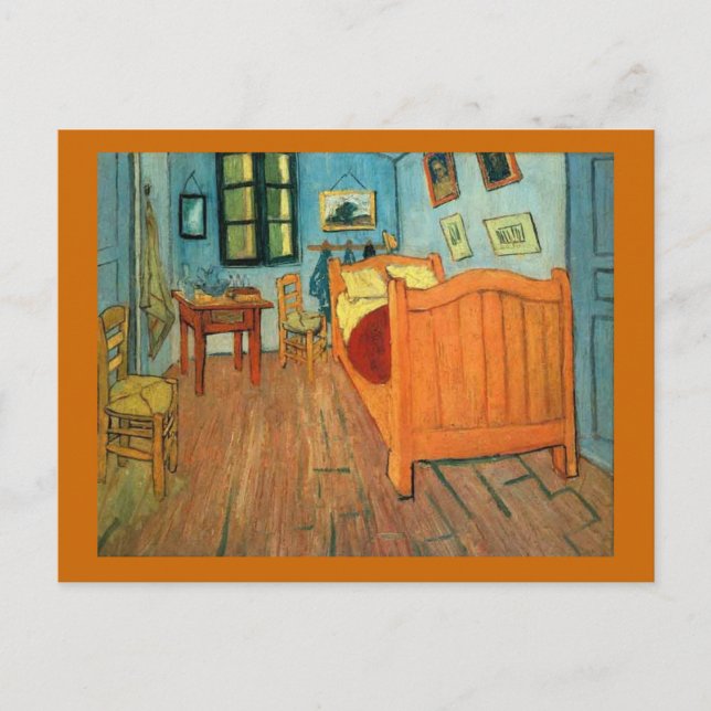 Schlafzimmer in Arles von Vincent Van Gogh Postkarte (Vorderseite)