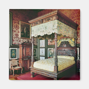 Schlafzimmer mit Henri II und Diane de Poitiers Magnet