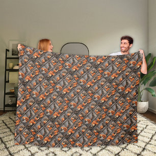 Schlag Baby Affe Fleecedecke