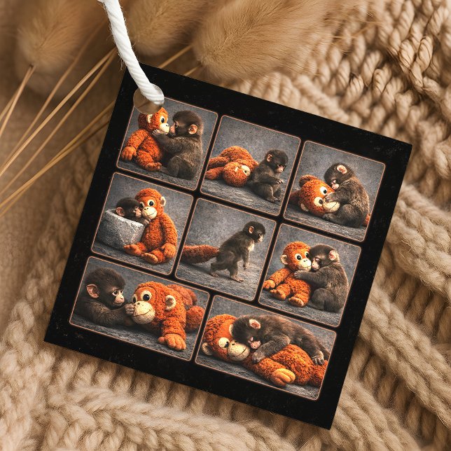 Schlag Baby Affe Geschenkanhänger (Von Creator hochgeladen)