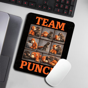 Schlag Baby Affe Mousepad