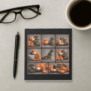 Schlag Baby Affe Notizblock