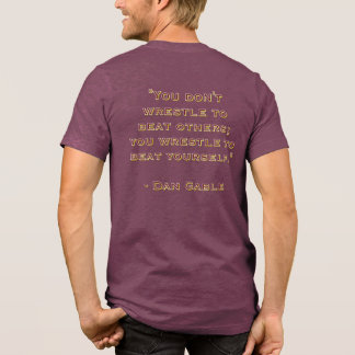 "Schlag Dich Selbst" Tri-Blend Shirt