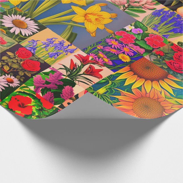 Schlag es in Beauty! Geschenkpapier (Ecke)