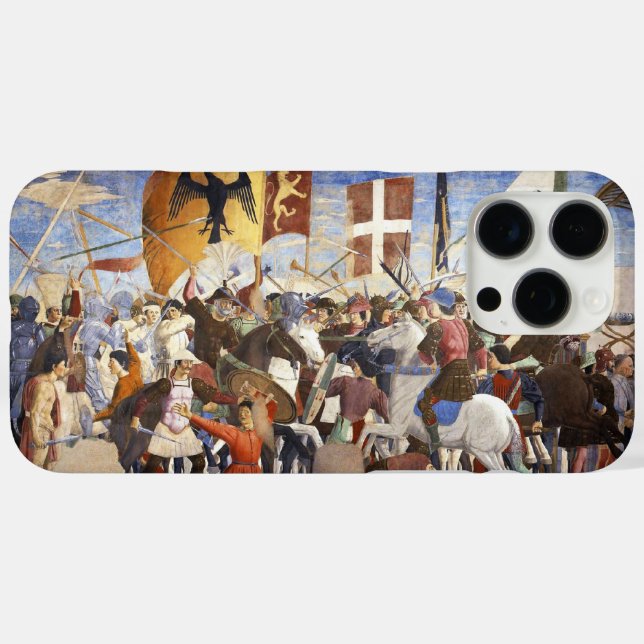 SCHLAG HERACLIUS von Piero Della Francesca iPhone 16 Pro Max Hülle (Rückseite (Horizontal))