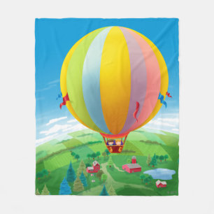 Schlag im Wind Fleecedecke