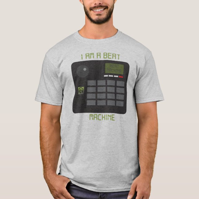 Schlag-Maschinen-T-Shirt T-Shirt (Vorderseite)