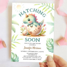 Schlag! Niedlich Dino Dinosaur Girl Babydusche