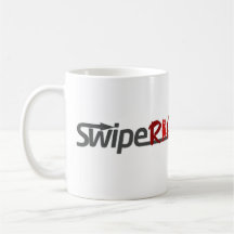 Schlag-rechte Film-Titel-Tasse