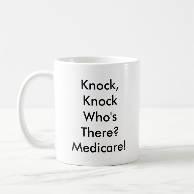 Schlag, Schlag-Medicare-Tasse Kaffeetasse (Links)