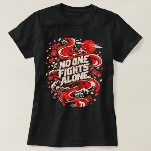 Schlaganfall-Bewusstsein rotes Band-Shirt, Inspiri T-Shirt