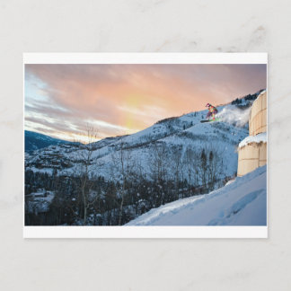 Schlaganfall Postkarte